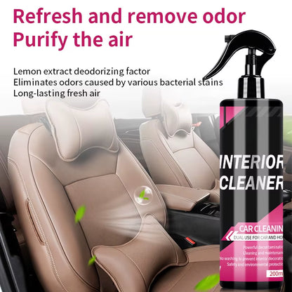 No Water Washing Car Interior Cleaning Agent Roof Fabric Seat Leather Stain Removal and Cleaning Products
