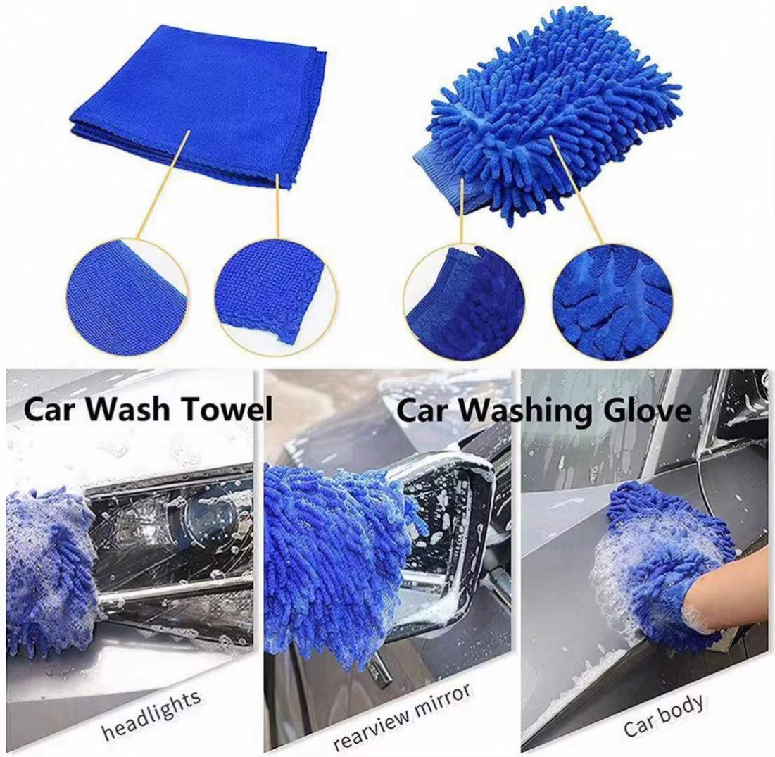 Manufacturers Directly Sell Cross-Border Hot Products Car Cleaning Brush 25 Sets