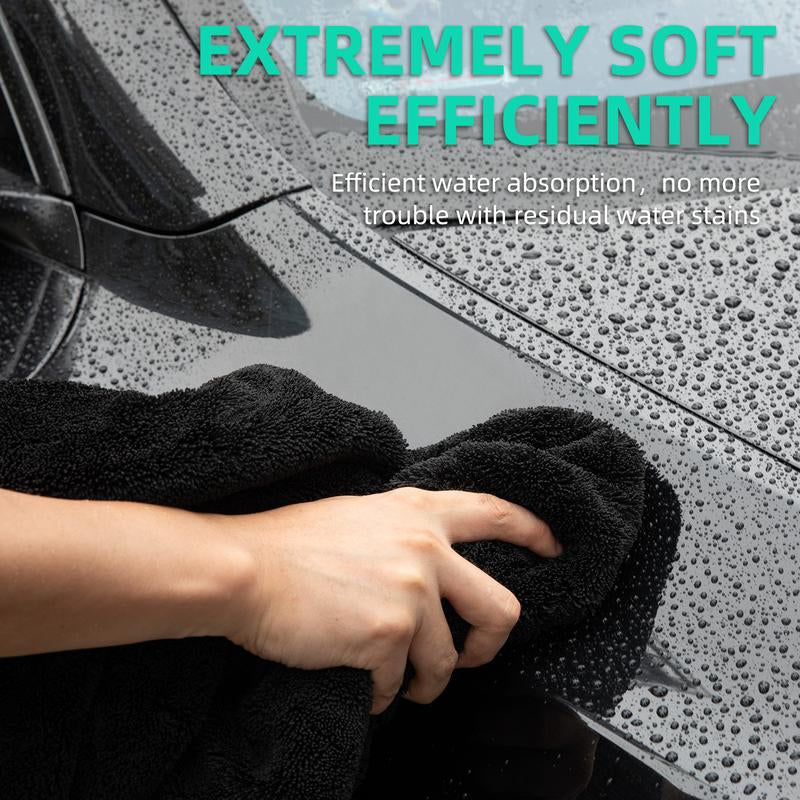 Car Drying Towel (36"X 24"), Twisted Loop Drying Towel, Microfiber Towels for Cars, Super Absorbrnt, Quick Dry, Drying Towels Car Detailing,Microfiber Cleaning Cloth