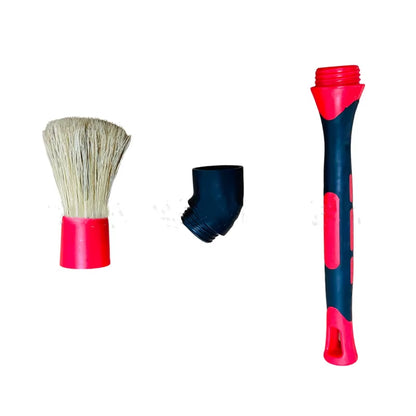 Car Interior Detail Cleaning Brush Car Washing Brush Elbow Sweeping Tool Air Outlet Wheel Rim Washing Brushes Car Cleaning Tools