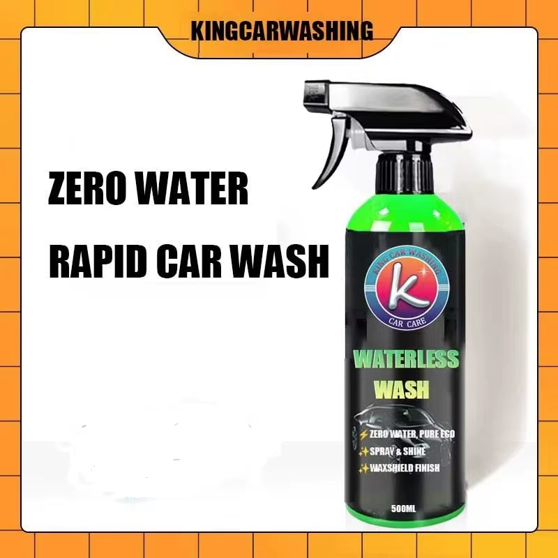 Waterless Car Wash Shampoo High Gloss Decontamination Cleaner Car Care Spray Auto Detailing