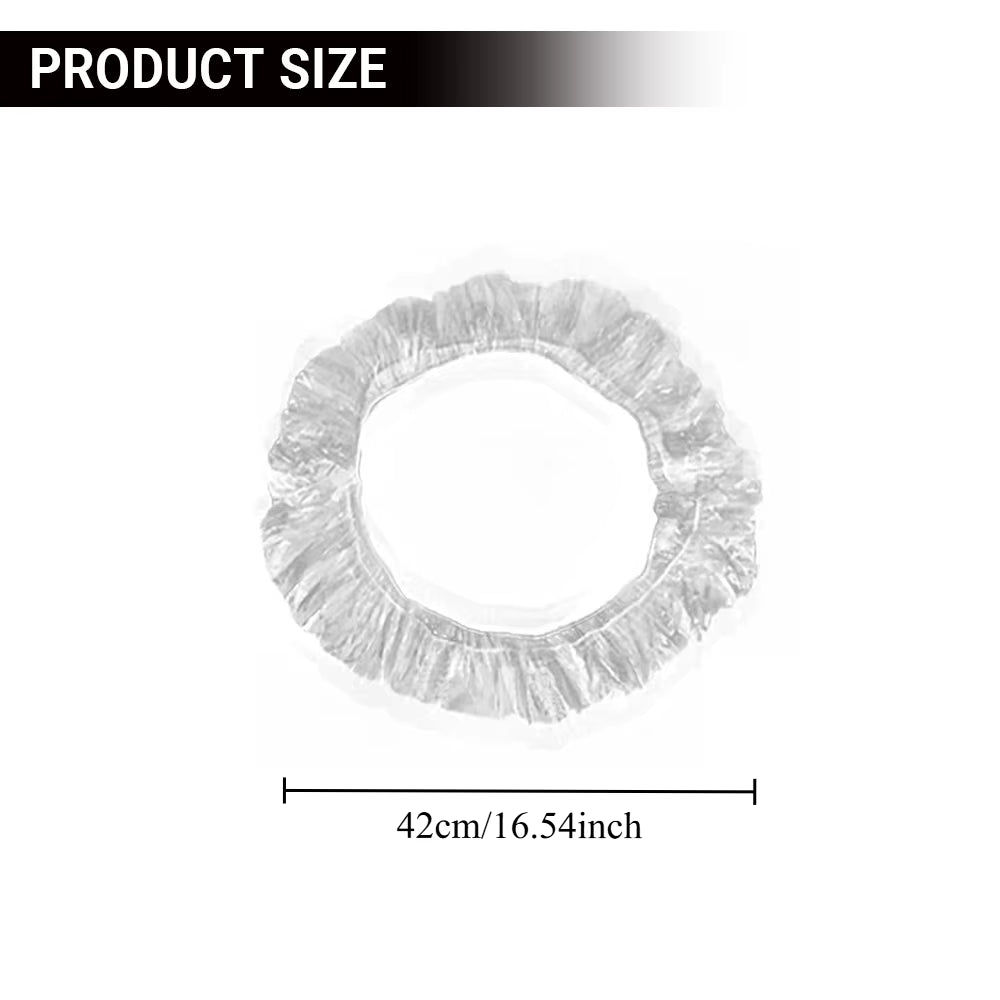 Disposable Steering Wheel Covers,Disposable Steering Wheel Protector with Elastic for Avoiding Scuffs & Scratches,Universal