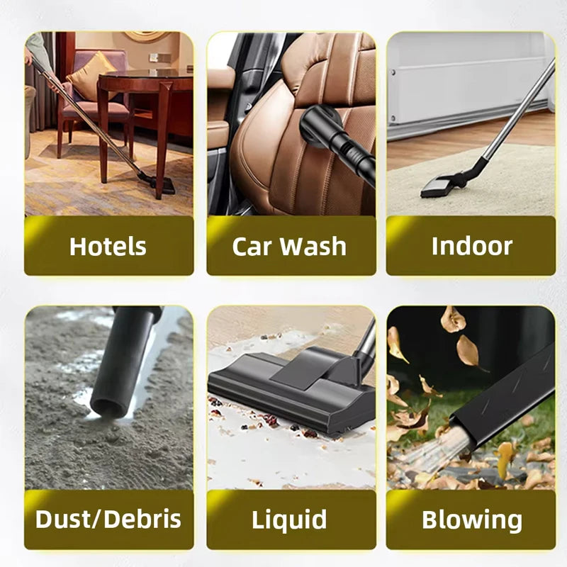 25L/40L Wet and Dry Blowing 3 in 1 Vacuum Cleaner High Power Car Wash Shop Hotel Household Commercial Industrial Vacuum Cleaner