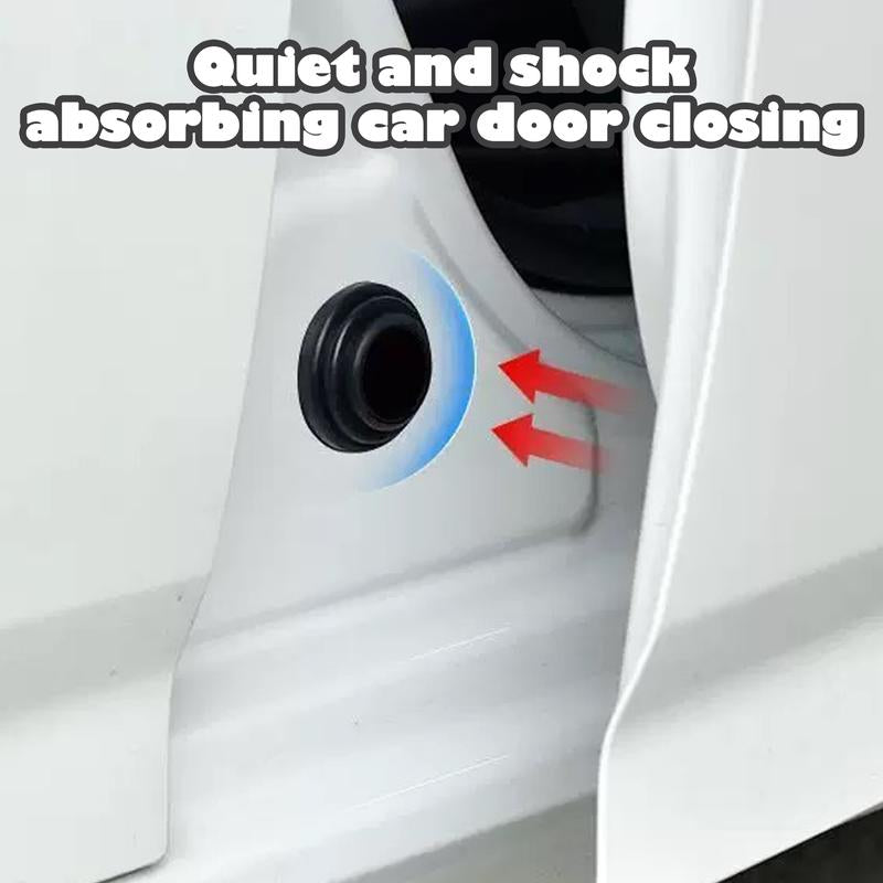 24 Counts Car Door Shock Absorbing Gasket,Water-Resistant Adhesive, Strong and Durable, Protects Car Paint