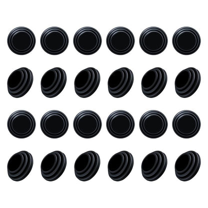 24 Counts Car Door Shock Absorbing Gasket,Water-Resistant Adhesive, Strong and Durable, Protects Car Paint