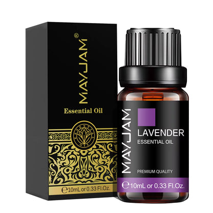 10ML Essential Oil Lavender Jasmine Eucalyptus Vanilla Sandalwood Bergamot Rosemary Citronella Cinnamon Fragrance Oil