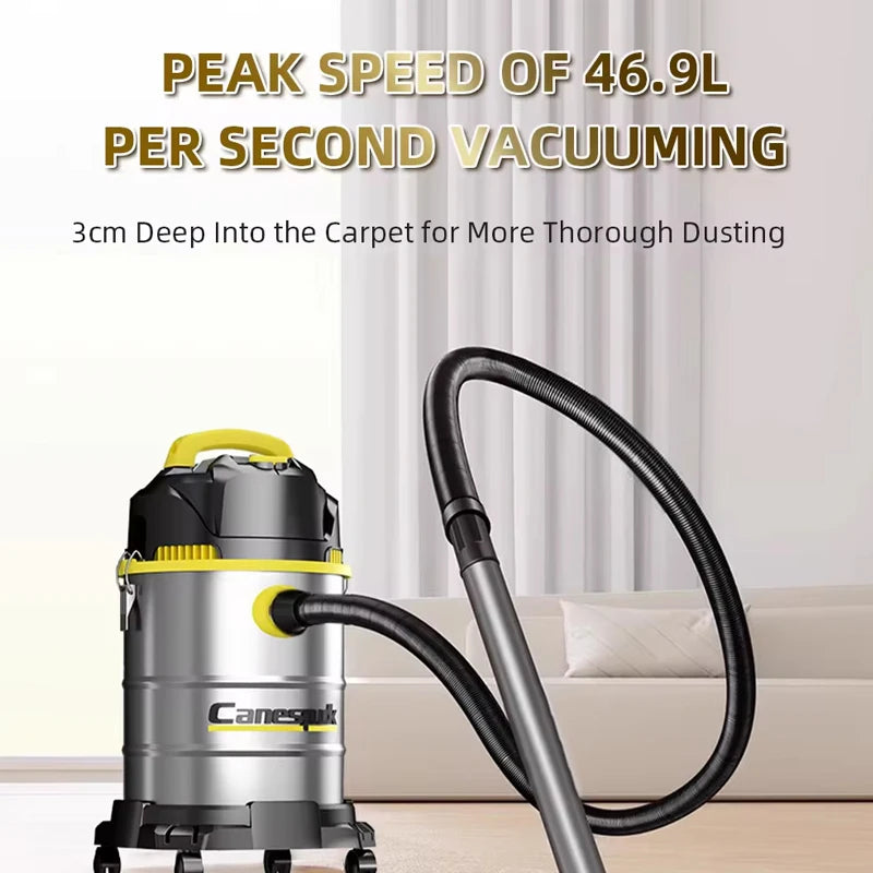 25L/40L Wet and Dry Blowing 3 in 1 Vacuum Cleaner High Power Car Wash Shop Hotel Household Commercial Industrial Vacuum Cleaner