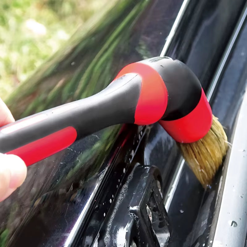 Car Interior Detail Cleaning Brush Car Washing Brush Elbow Sweeping Tool Air Outlet Wheel Rim Washing Brushes Car Cleaning Tools