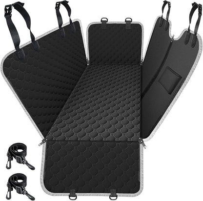 Ideal Car Seat Cover, Upgrade Your Car Seats with This Waterproof, Scratch-Resistant Dog Hammock Cover!