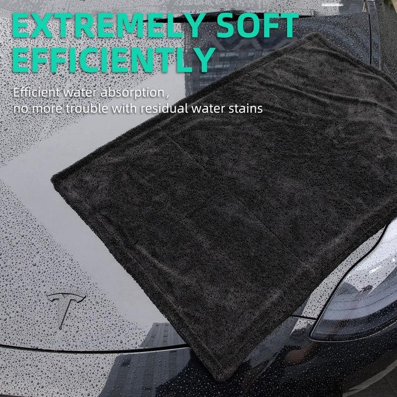 Car Drying Towel (36"X 24"), Twisted Loop Drying Towel, Microfiber Towels for Cars, Super Absorbrnt, Quick Dry, Drying Towels Car Detailing,Microfiber Cleaning Cloth