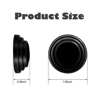 24 Counts Car Door Shock Absorbing Gasket,Water-Resistant Adhesive, Strong and Durable, Protects Car Paint