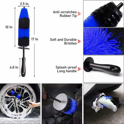Manufacturers Directly Sell Cross-Border Hot Products Car Cleaning Brush 25 Sets